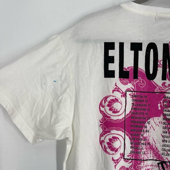 Daydreamer Elton John Live In Concert '92 Boyfriend Tee Medium - Picture 4 of 9